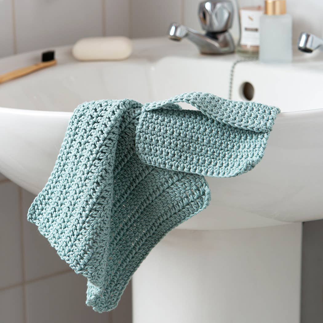 Face Cloth and Scrub Pad Beginner Crochet Kit