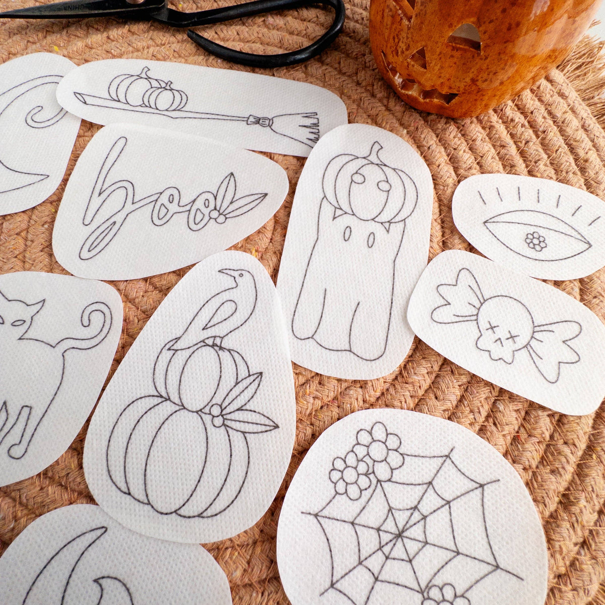 Stick & Stitch Halloween Embroidery Patterns