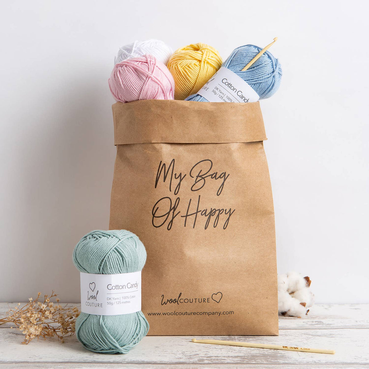 Face Cloth and Scrub Pad Beginner Crochet Kit