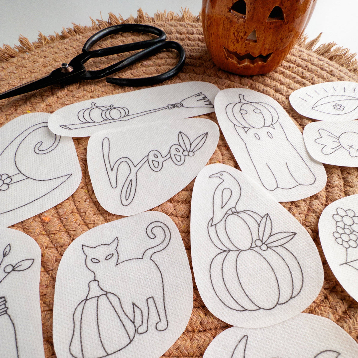 Stick & Stitch Halloween Embroidery Patterns