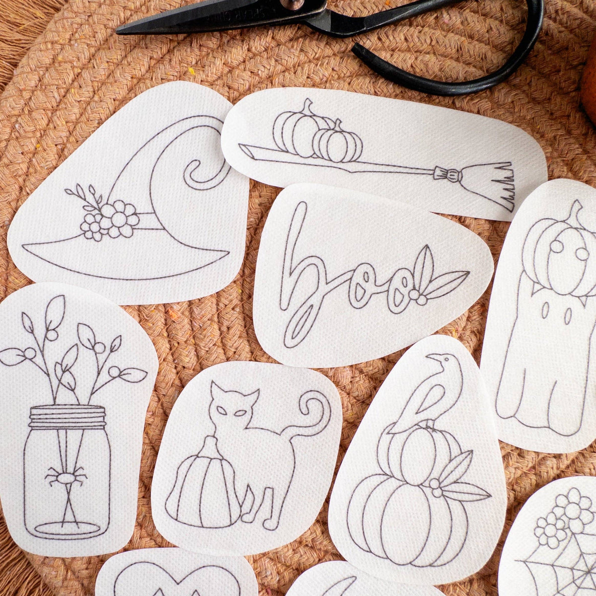 Stick & Stitch Halloween Embroidery Patterns