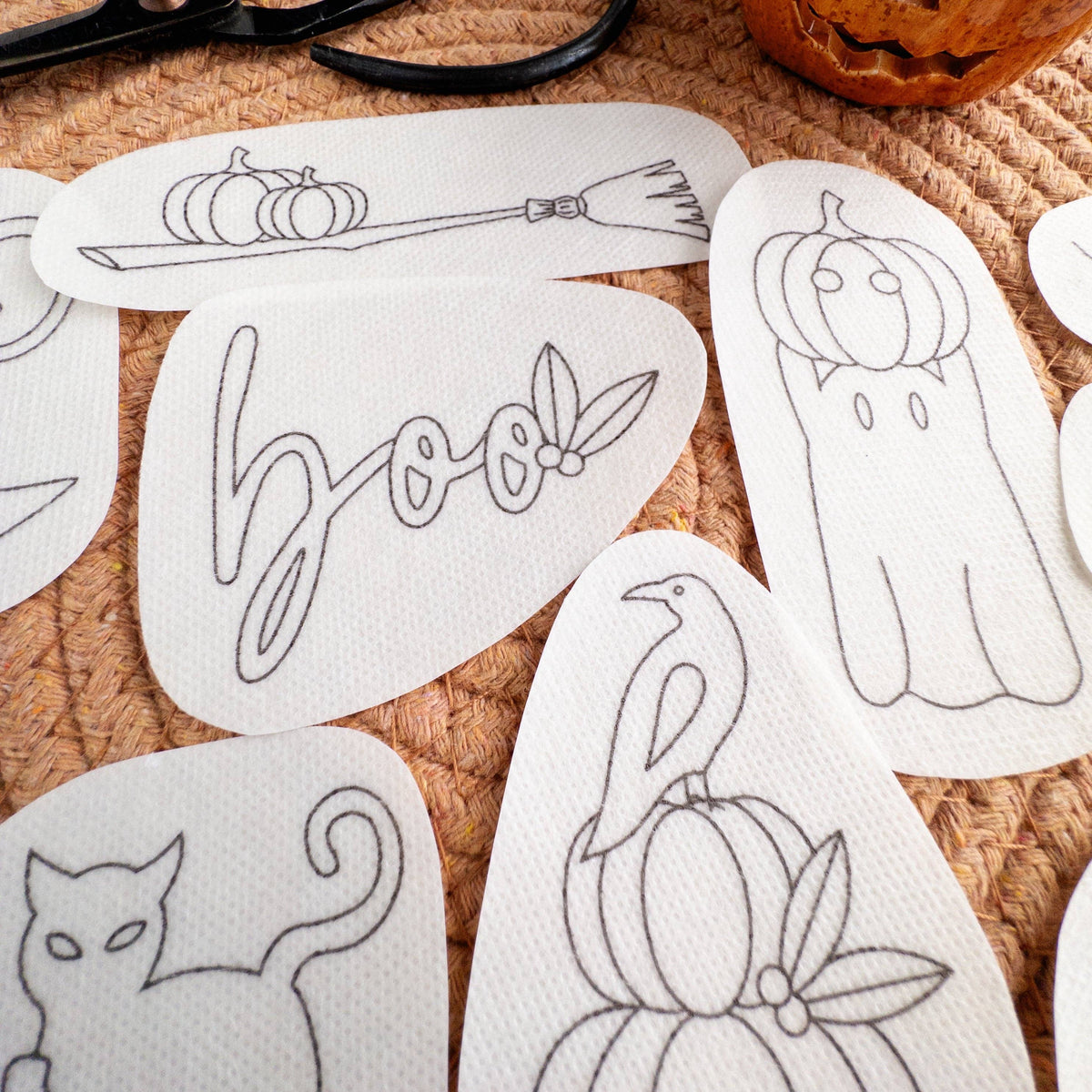 Stick & Stitch Halloween Embroidery Patterns