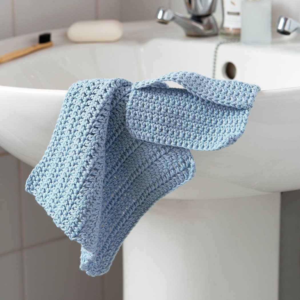Face Cloth and Scrub Pad Beginner Crochet Kit