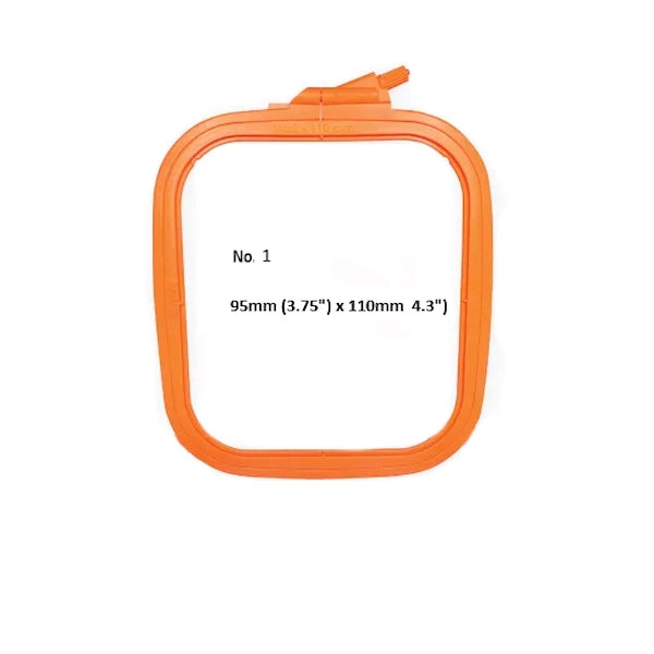 Nurge Square No. 1 Hoop - 95mm x 110 mm (3.75" x 4.3")