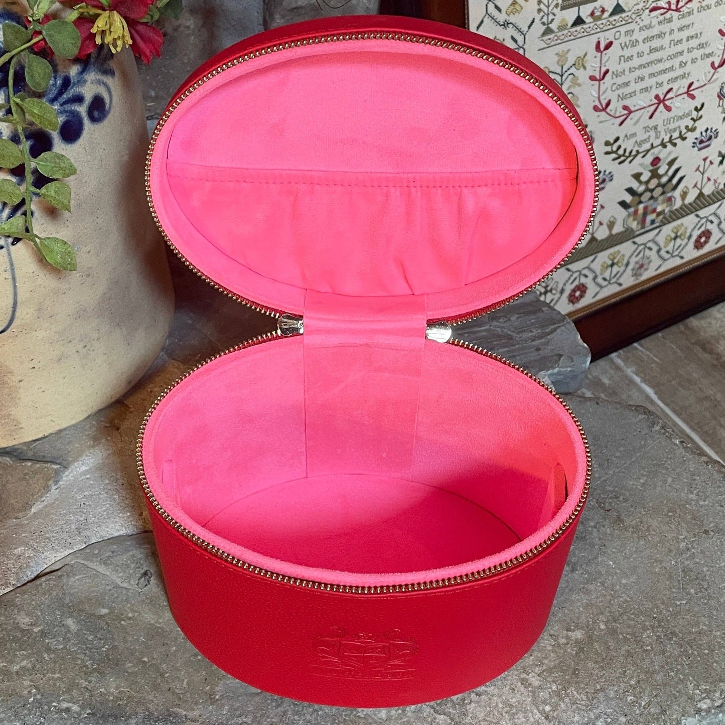 WinterBury Small Leather Needlework Case