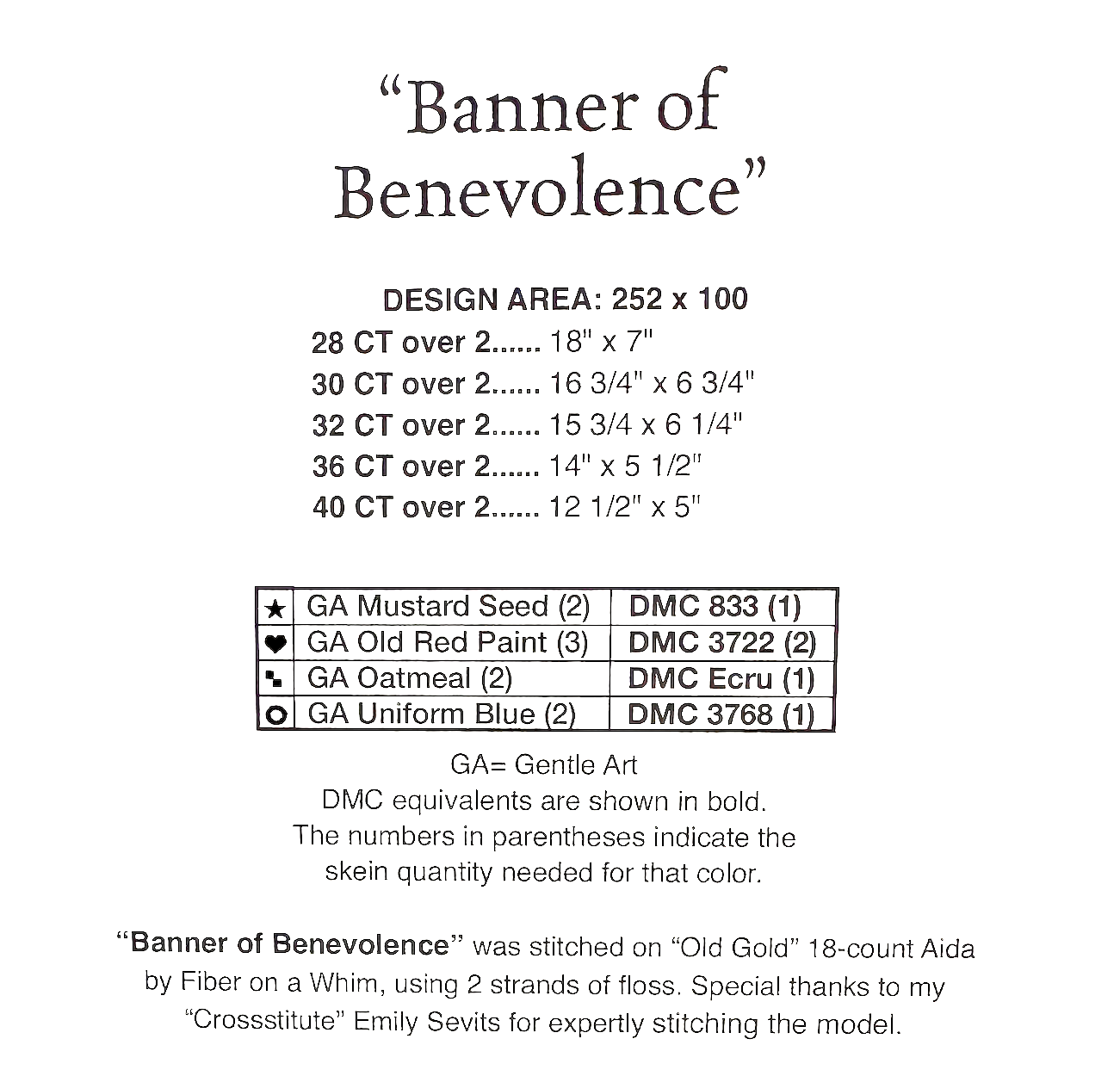 Banner of Benevolence