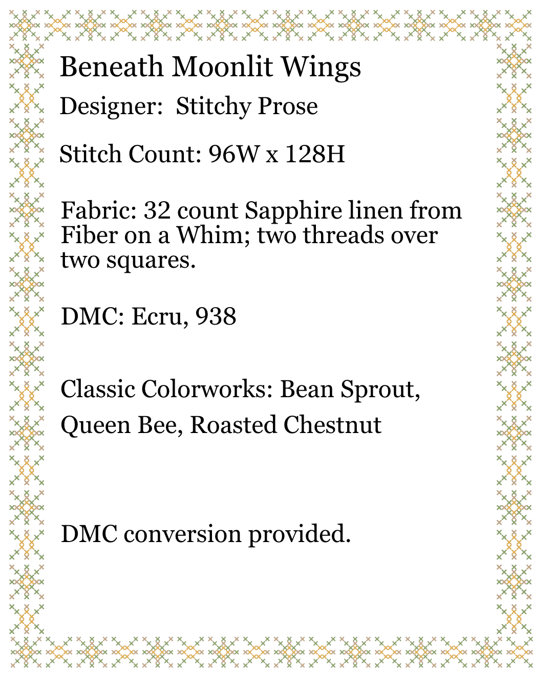 Beneath Moonlit Wings