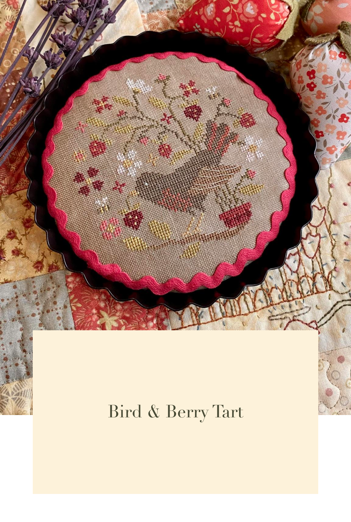 Bird and Berry Tart