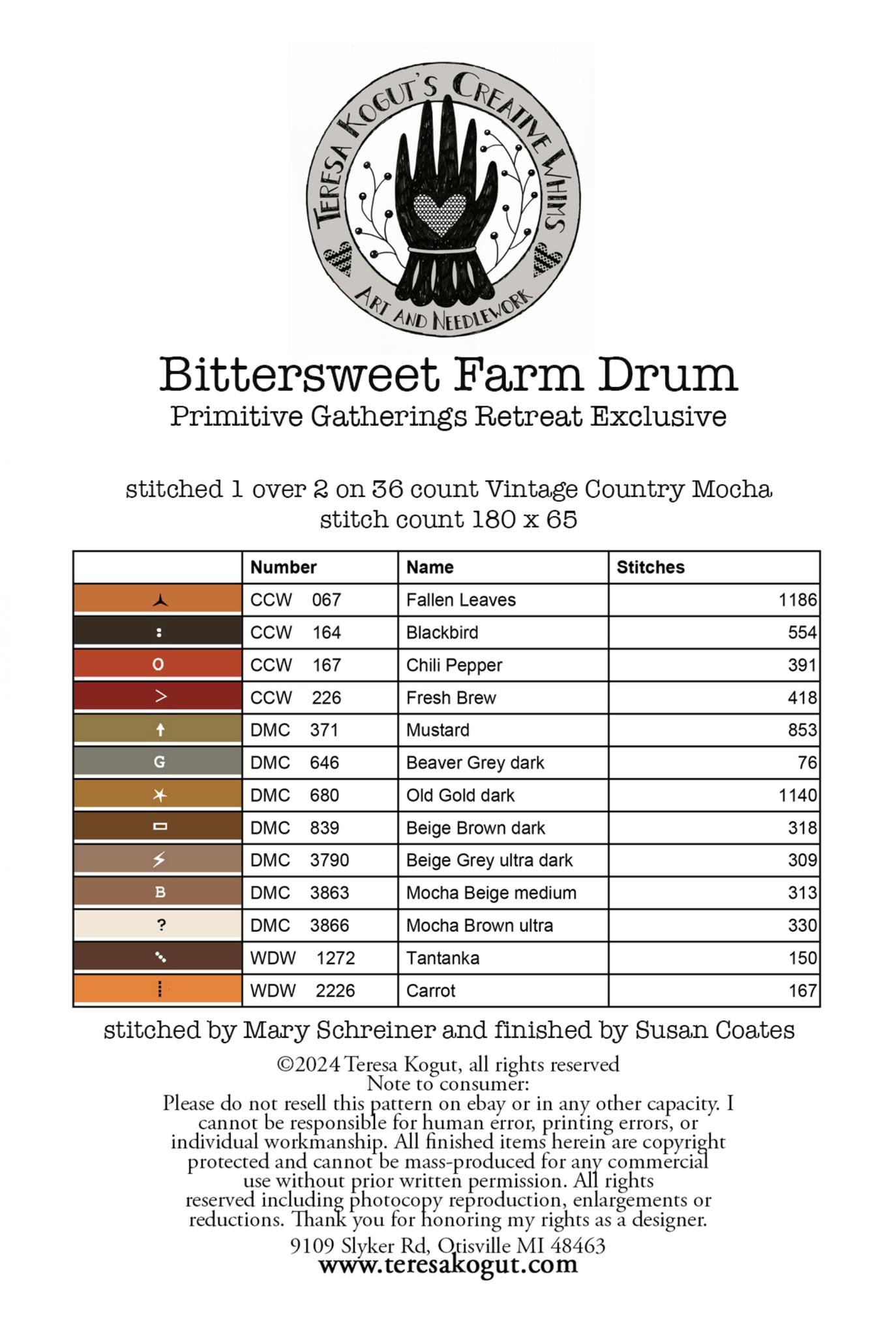 Bittersweet Farm Drum