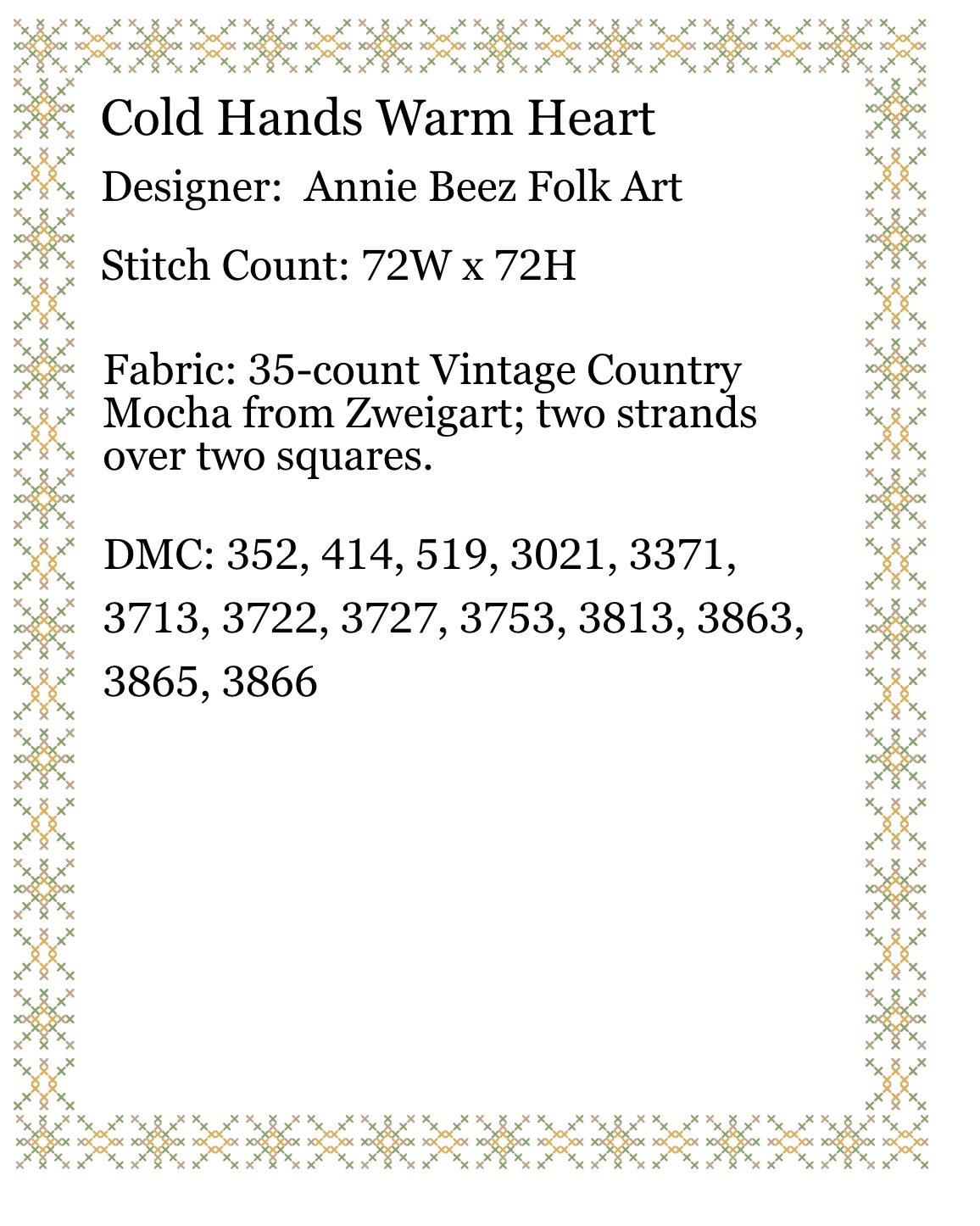 Cold Hands Warm Heart