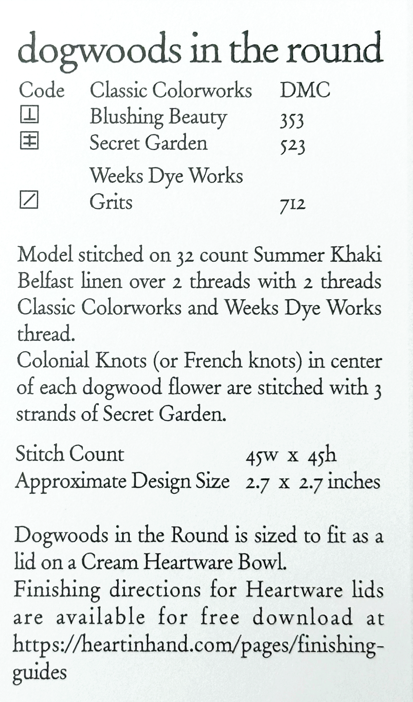 Dogwoods in the Round