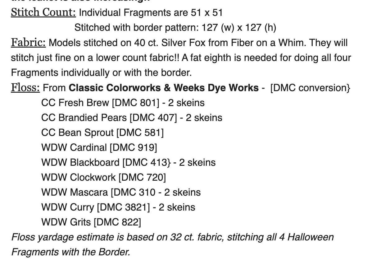 2025 Fragments in Time - Halloween Edition #3