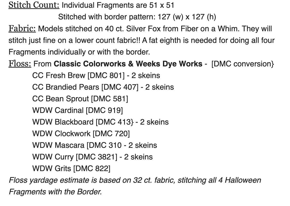 2025 Fragments in Time - Halloween Edition #2