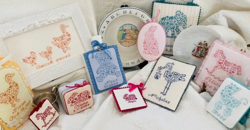 French Baby Samplers Booklet