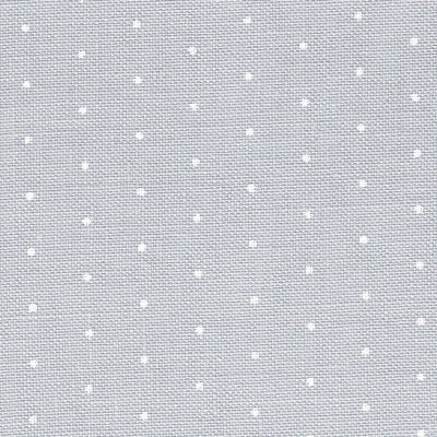 Grey with White Mini Dot - Petit Point (WI)
