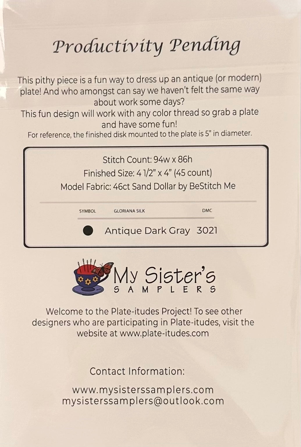 Productivity Pending