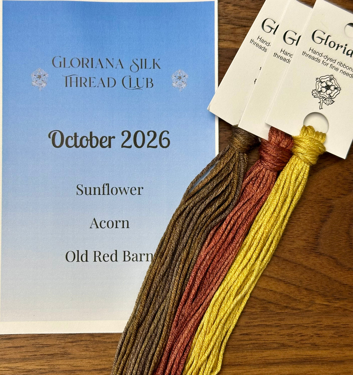 Gloriana Thread Club