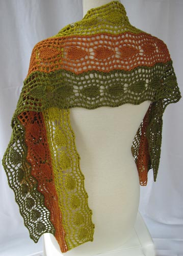 Lace Strips Stole
