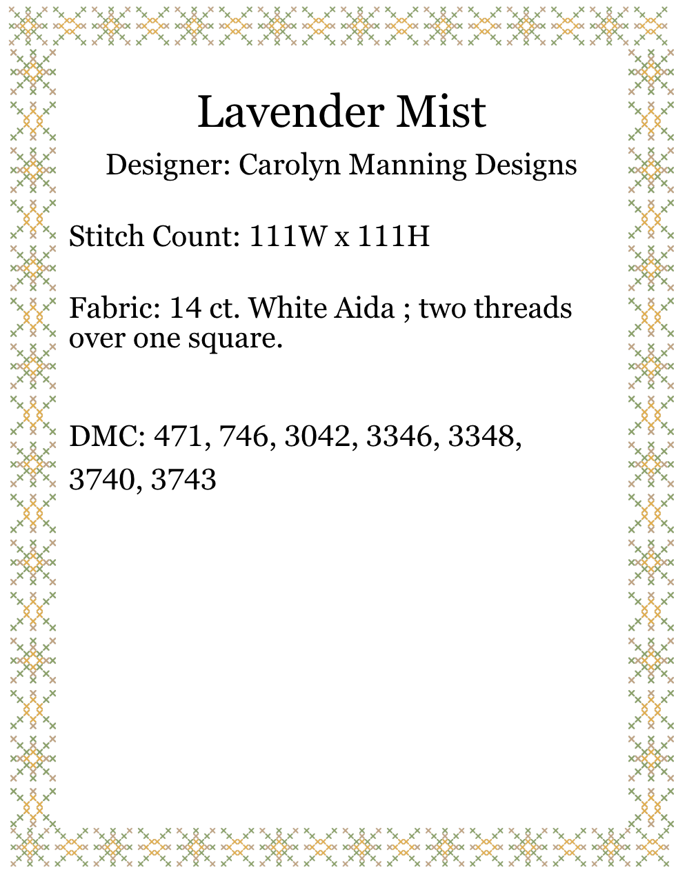 Lavender Mist