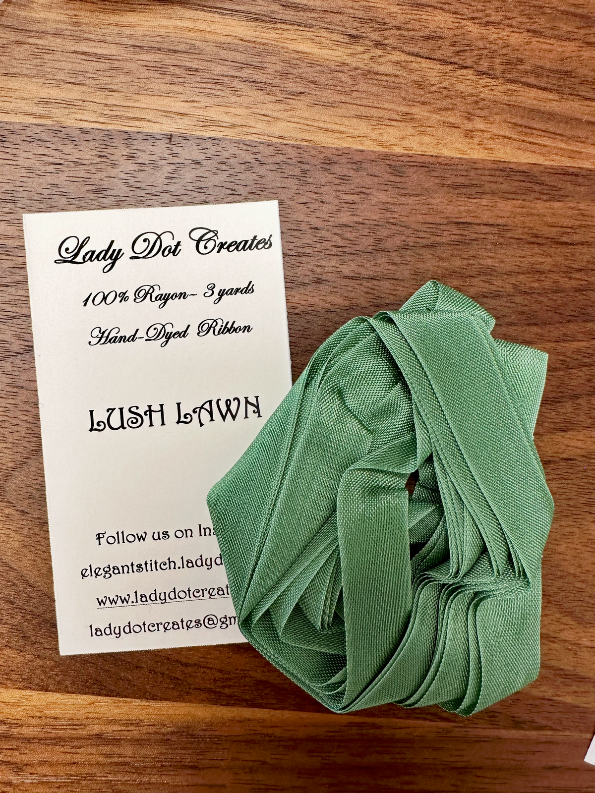 Finishing Ribbons