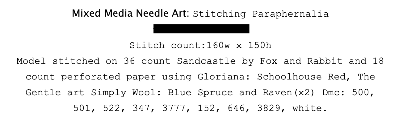 Mixed Media Needle Art: Stitching Paraphenalia