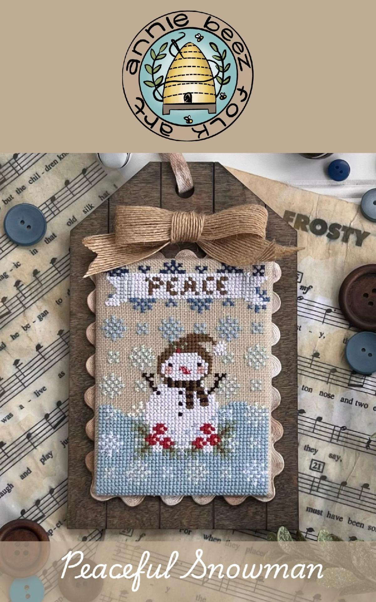 Peaceful Snowman