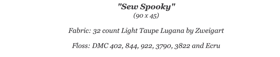 Sew Spooky