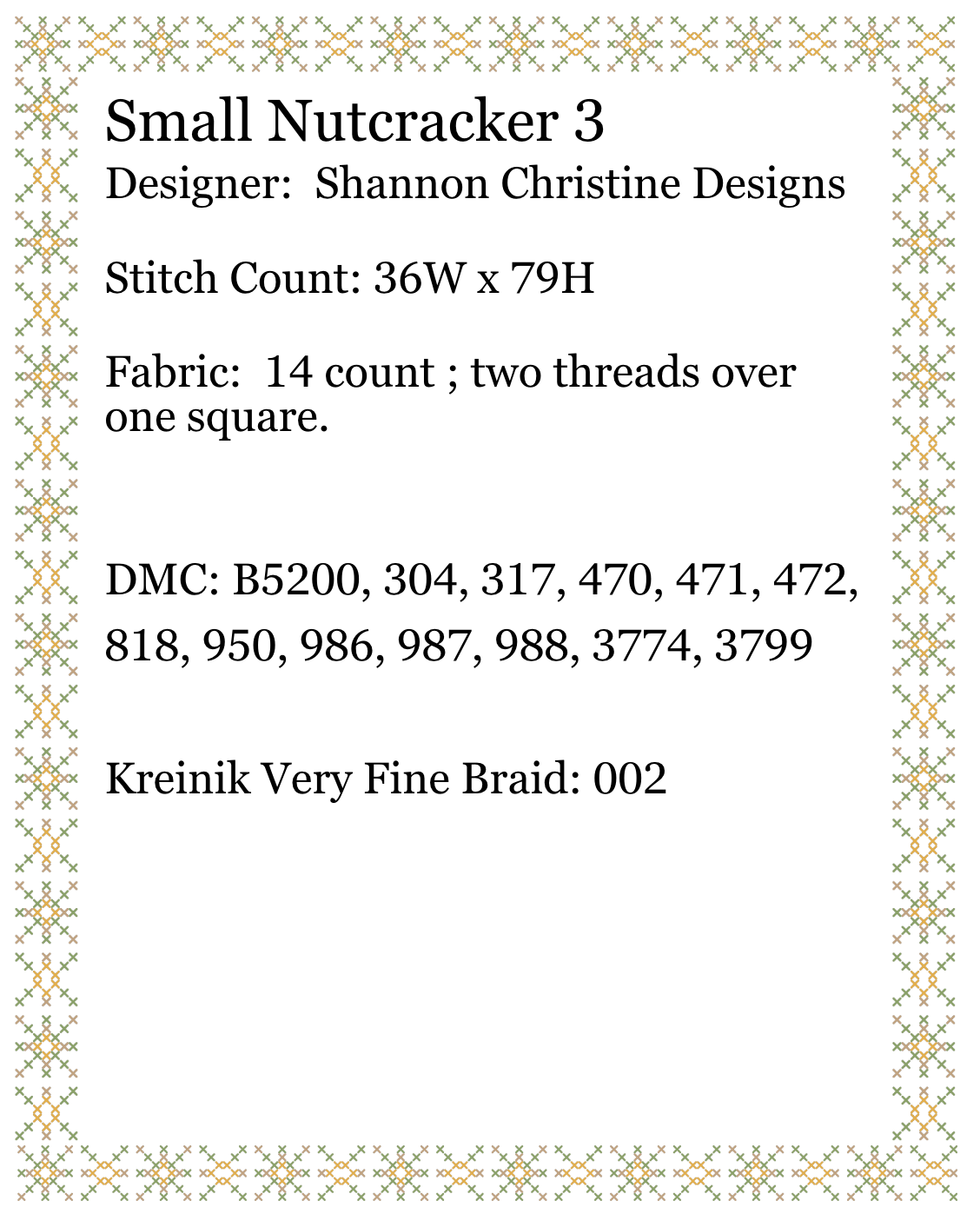 Small Nutcracker 3 (green)