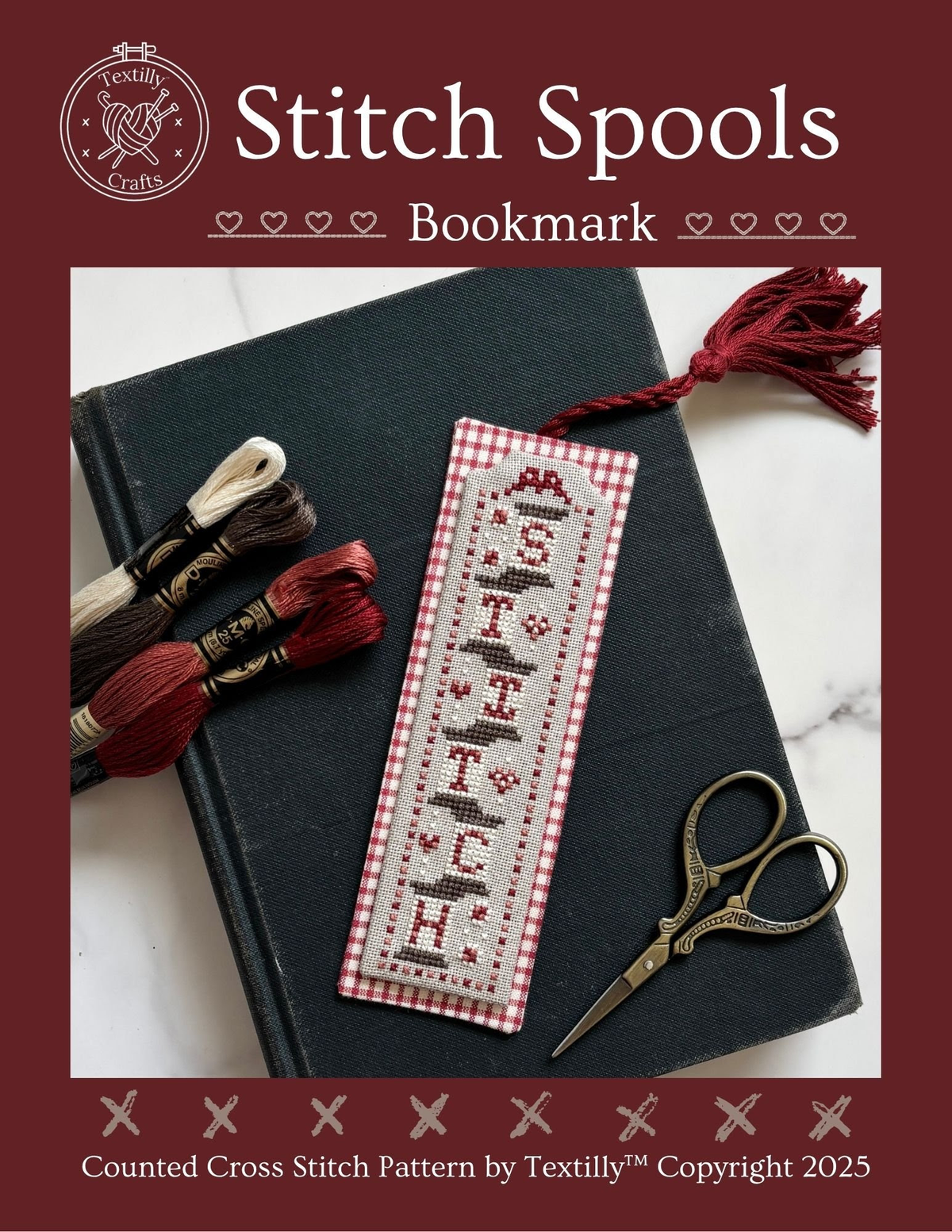 Stitch Spools Bookmark