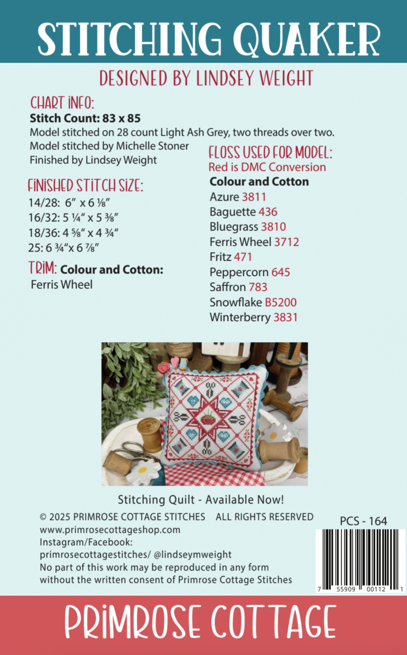 Stitching Quaker