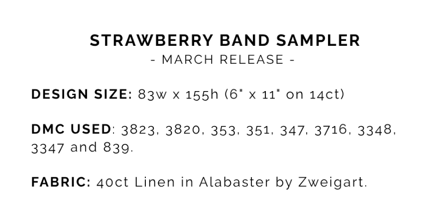 Strawberry Band Sampler