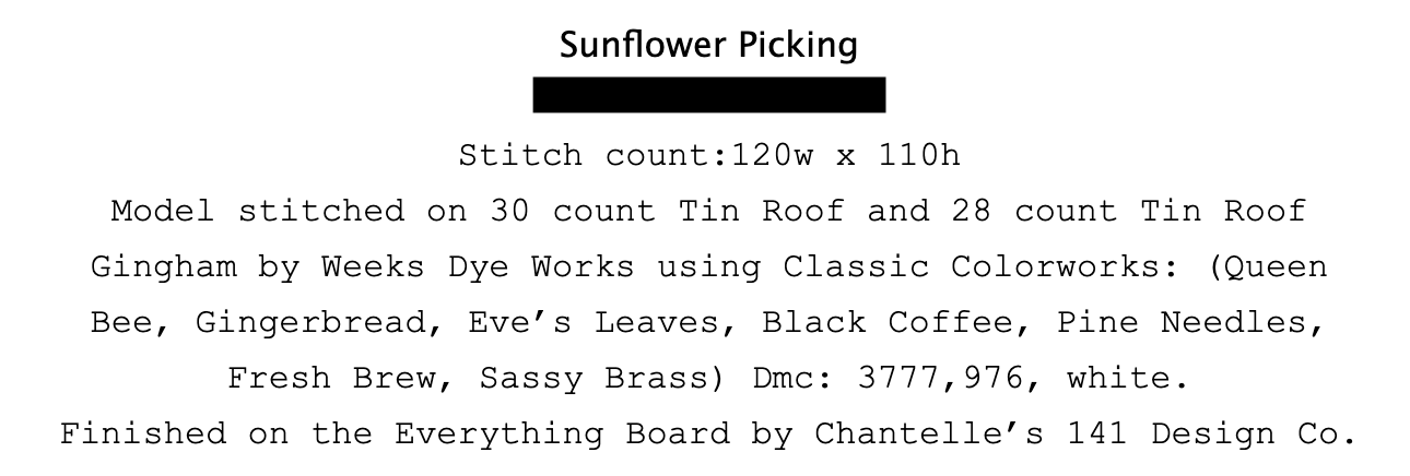 Sunflower Picking