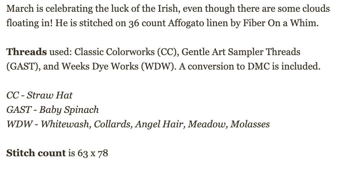 The Shepherd's Year - March