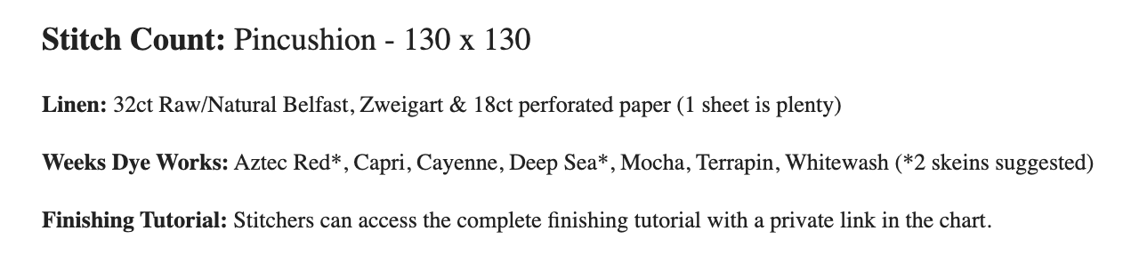 Thread, White & Blue