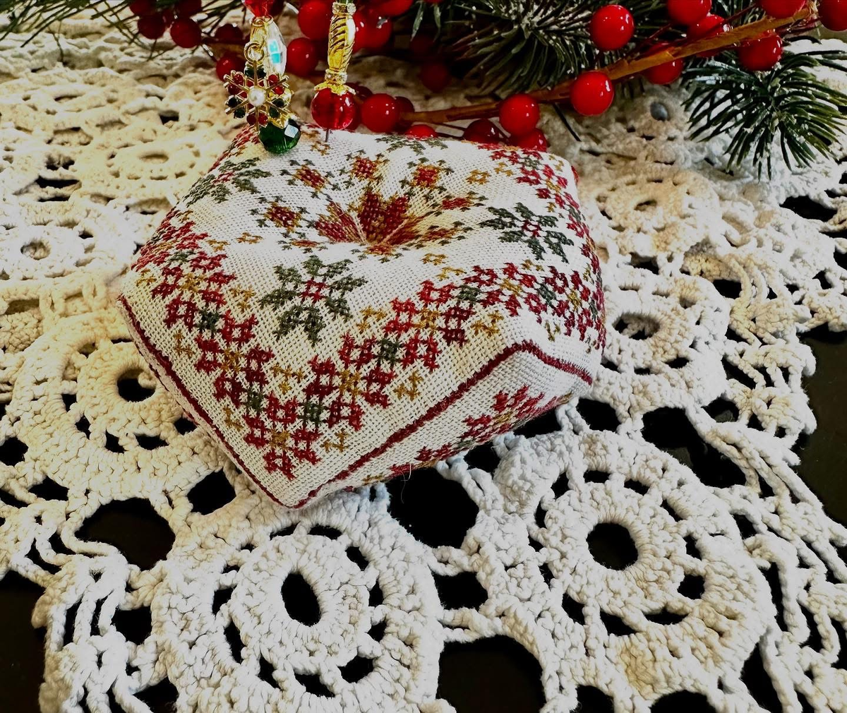 Winter Biscornu