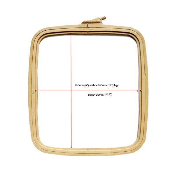 Nurge Square No. 4 Hoop - 280 x 250mm (11" X 10")