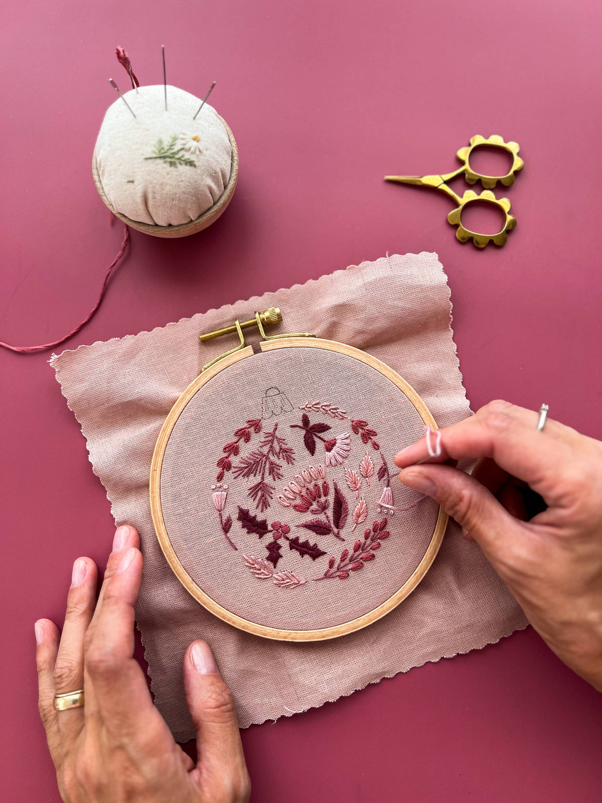 Christmas Bauble Embroidery Kit