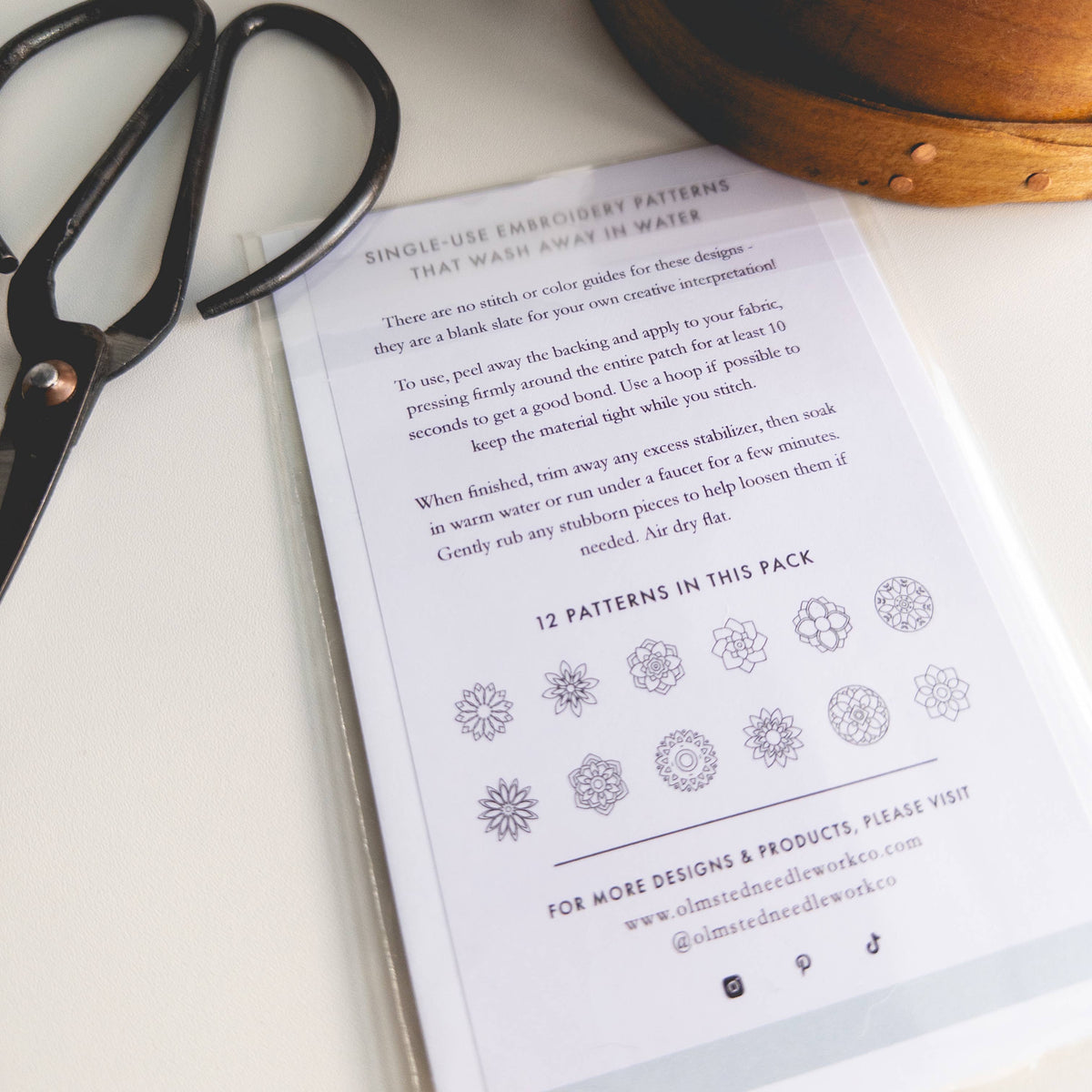 Mandala Stick and Stitch Embroidery Patterns