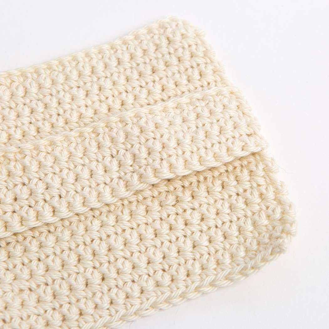 Face Cloth and Scrub Pad Beginner Crochet Kit