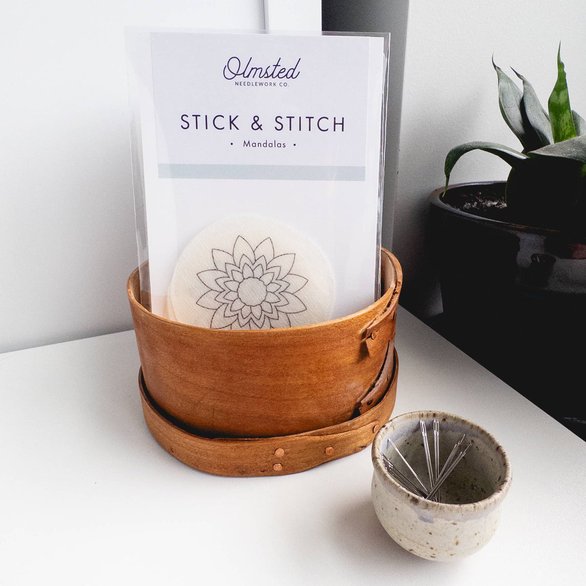 Mandala Stick and Stitch Embroidery Patterns