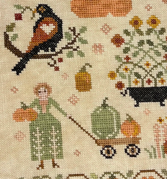 Gathering Pumpkins