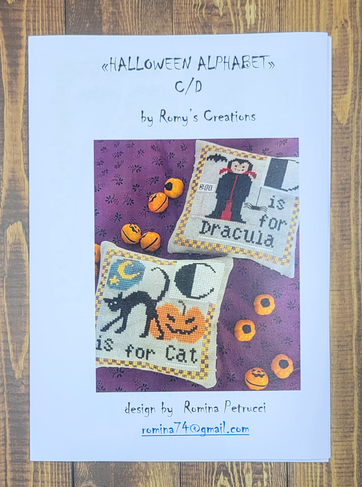 Halloween Alphabet Letters C & D