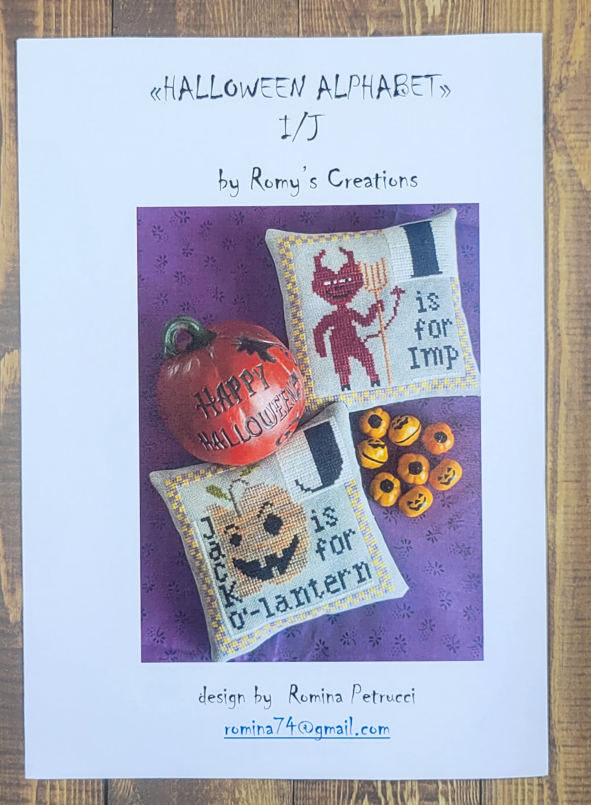 Halloween Alphabet Letters I & J