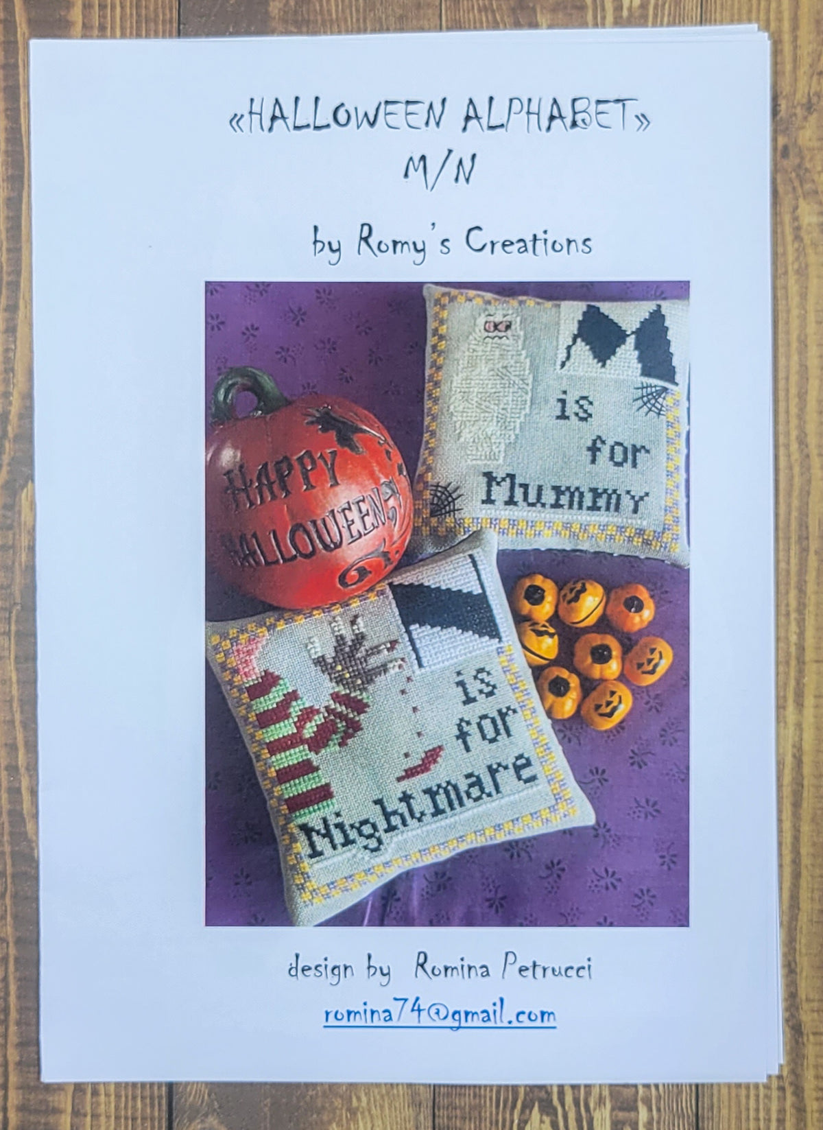 Halloween Alphabet Letters M & N