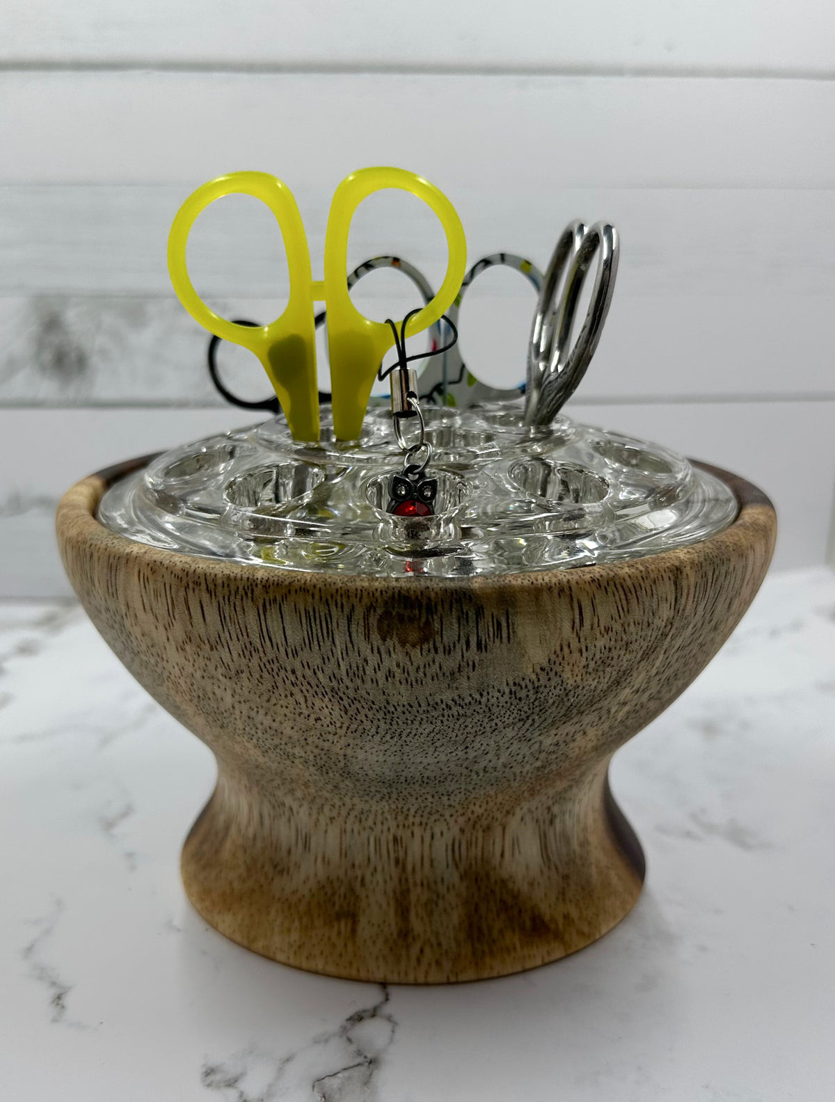 Monkey Pod Scissor Holders