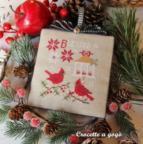 Vintage Christmas Series #7 - Cardinals