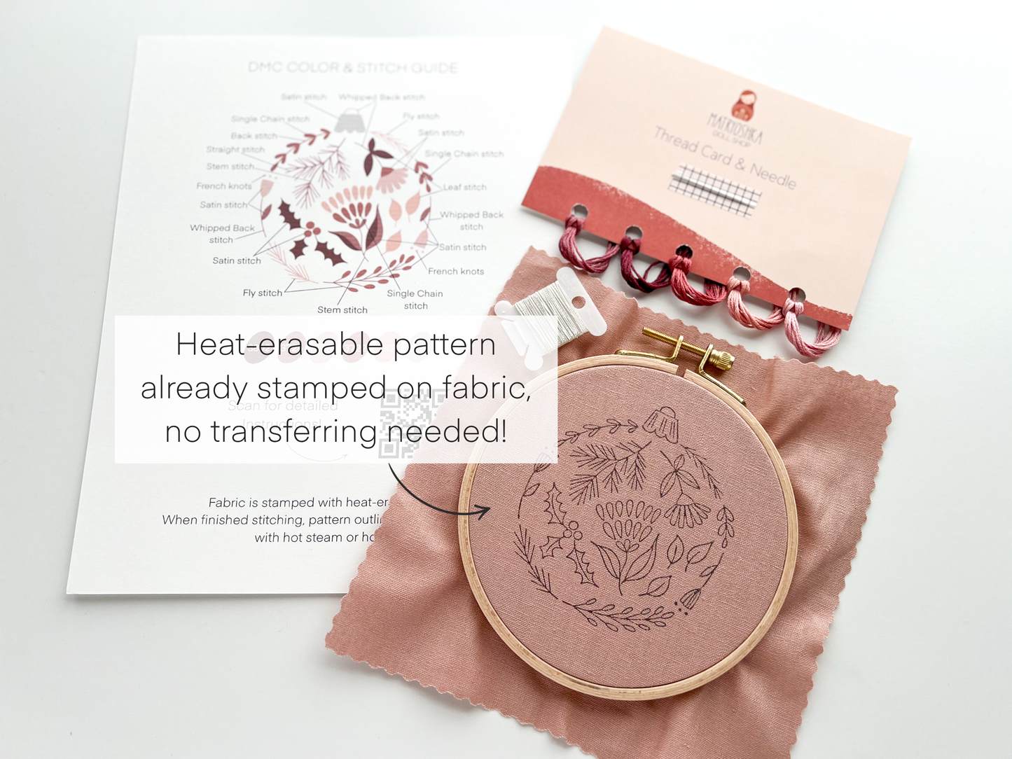 Christmas Bauble Embroidery Kit