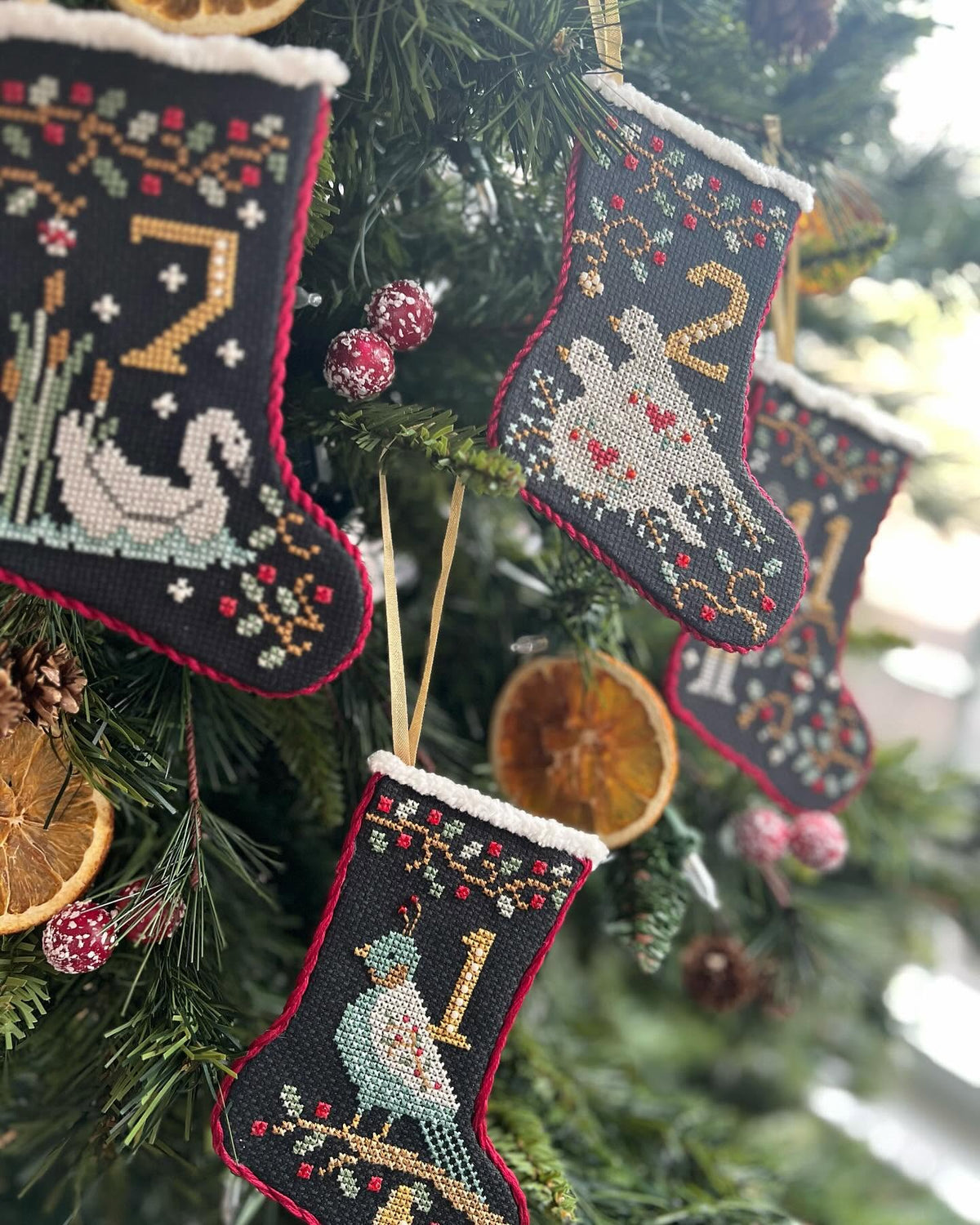 12 Days of Christmas Stockings