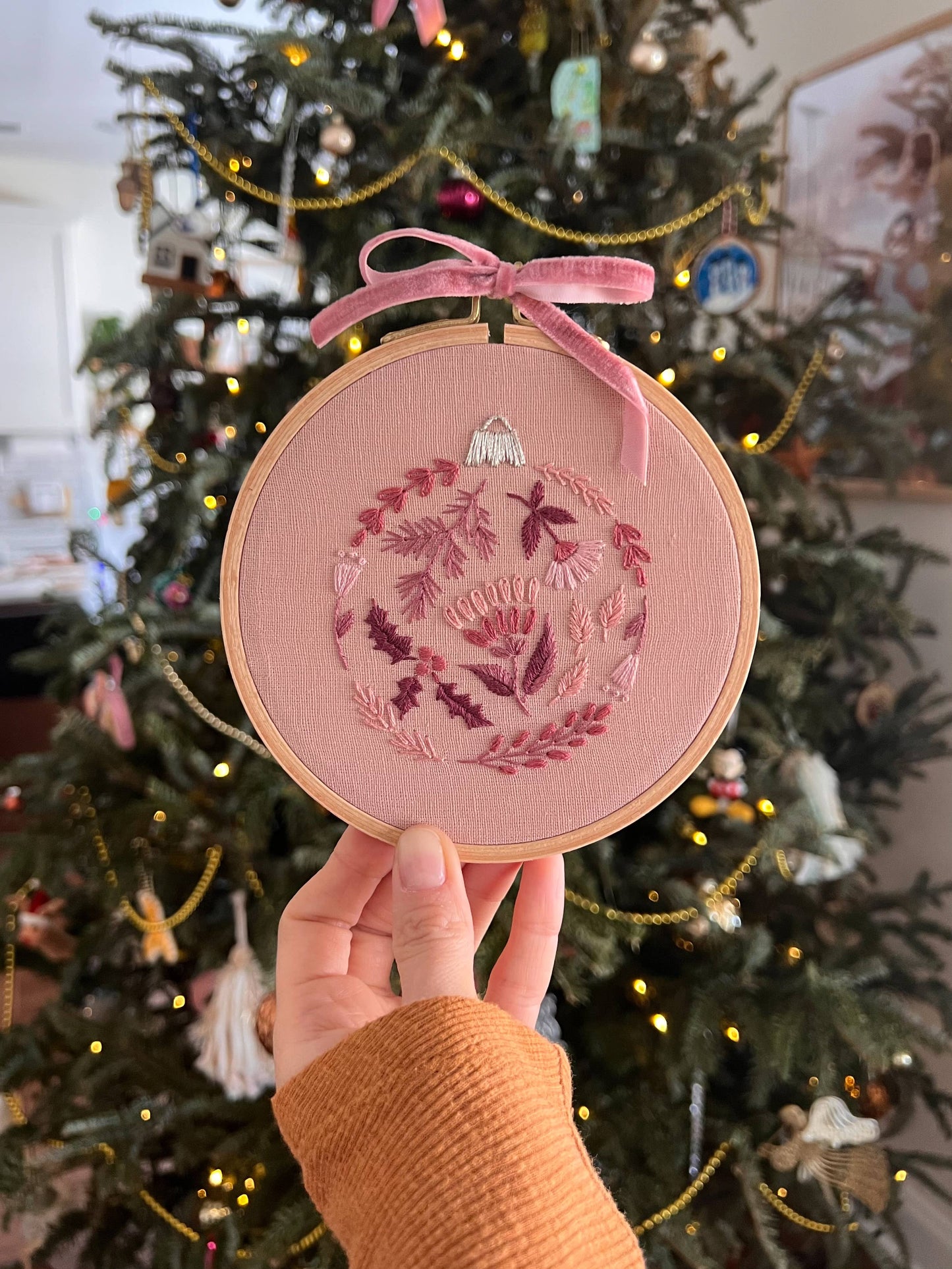 Christmas Bauble Embroidery Kit