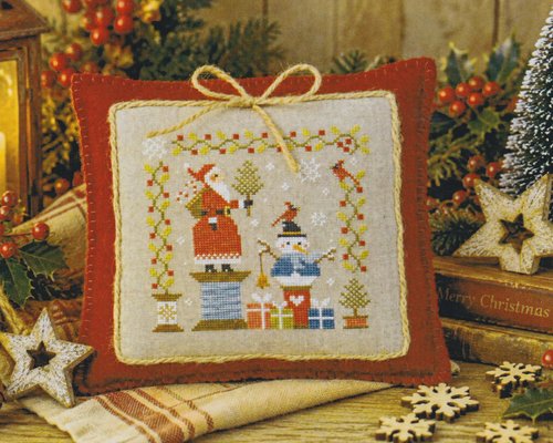 Magie De Noel cross stitch pattern by De Mere En Fille